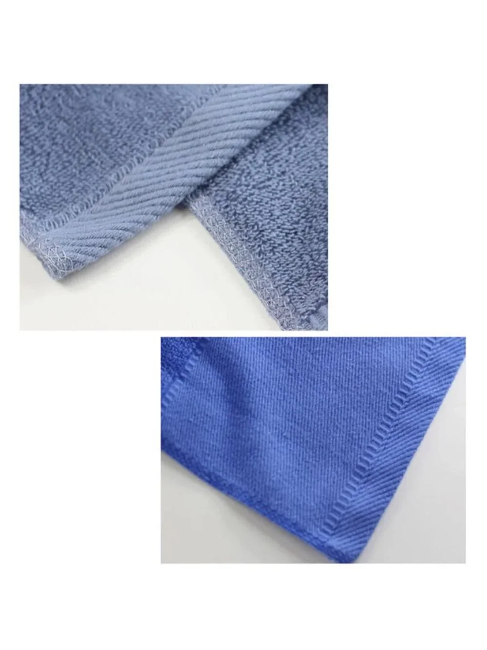 4PCS Long Cotton Sports Towel Soft Absorbent for Outdoor Yoga Gym